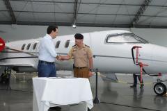 Ratinho Junior devolve avião alugado que era usado pelo governo
