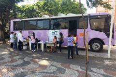 Ônibus Lilás atende mulheres em dez municípios em março