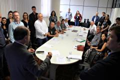 Desenvolvimento Urbano e Paraná Edificações realizam primeira reunião