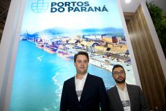 Governador destaca importância dos Portos do Paraná em feira internacional
