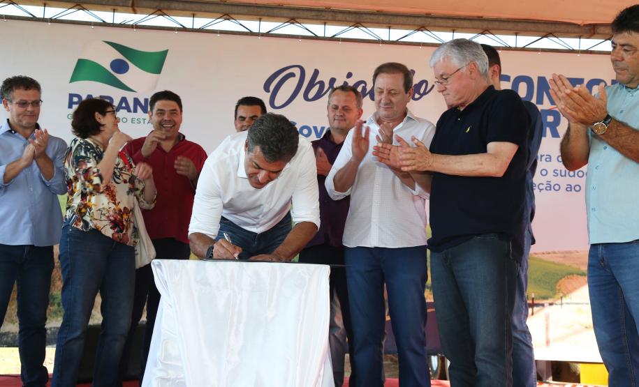 Equilíbrio das contas permite obras estruturantes no Estado