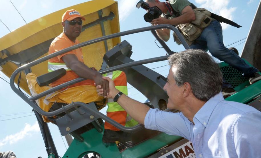 Estado e prefeitura revitalizam Rua Estrada da Graciosa