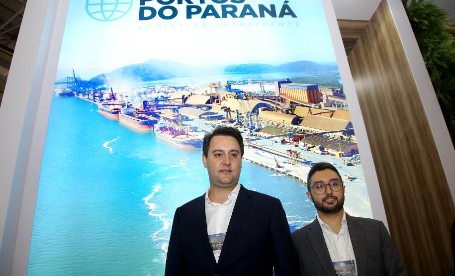 Governador destaca importância dos Portos do Paraná em feira internacional