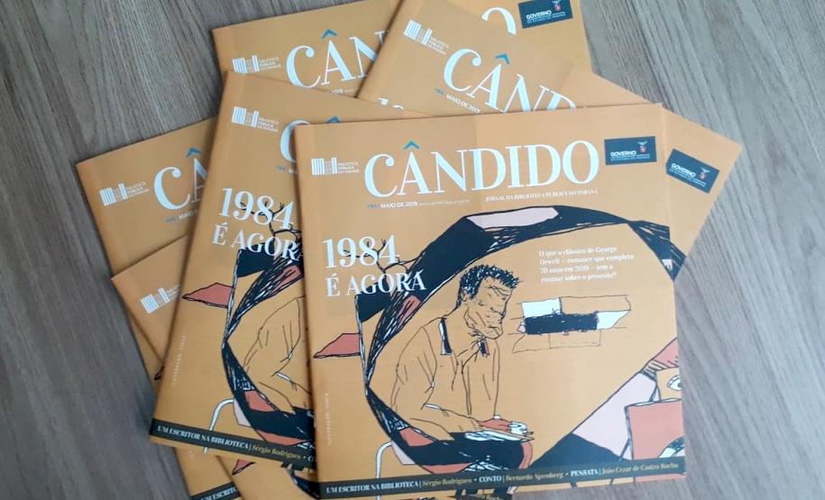 Clássico de George Orwell é destaque do Cândido de maio Clássico de George Orwell é destaque do Cândido de maio
